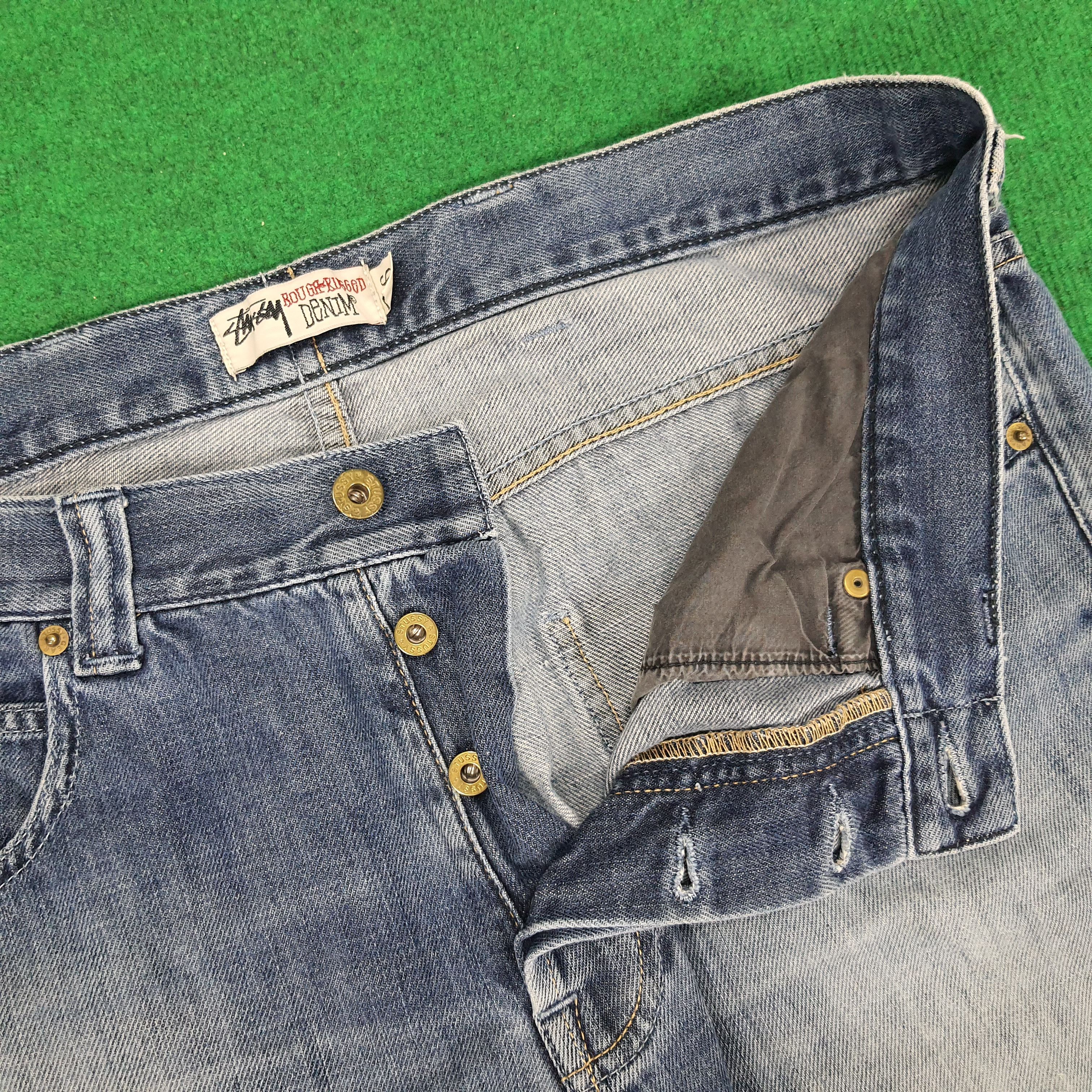 Stussy × Vintage Vintage Stussy Streetwear Custom Logo Jeans Size US 36 / EU 52 - 7 Thumbnail