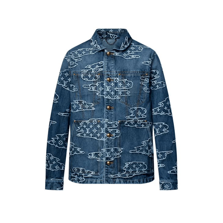 Monogram Denim Workwear Blouson