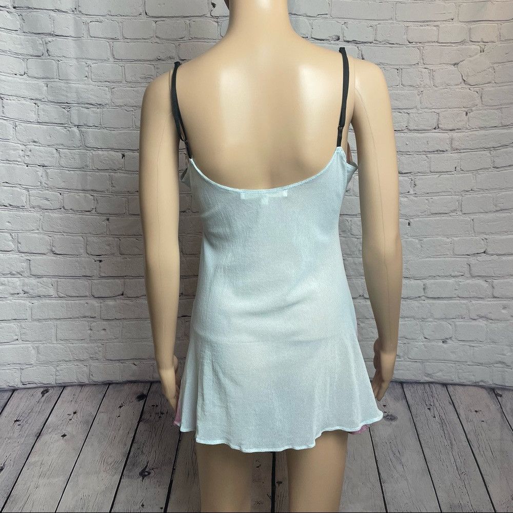 Other Lola Haze Baby Doll Tie-Dye Silk Chemise Cami Size M Size ONE SIZE - 9 Thumbnail