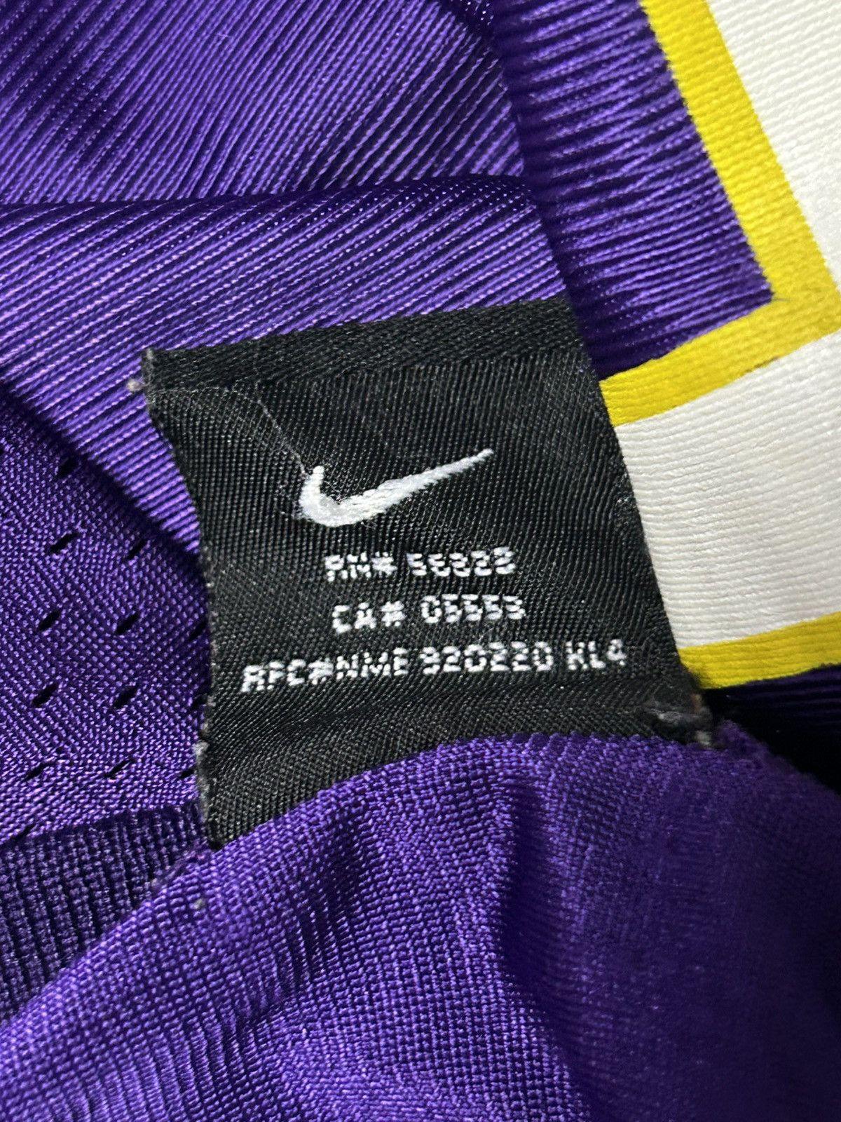 MLB × Nike 🔥 Vintage NFL NIKE Minessota Vikings Cris Carter Jersey Home Size US XXL / EU 58 / 5 - 14 Thumbnail