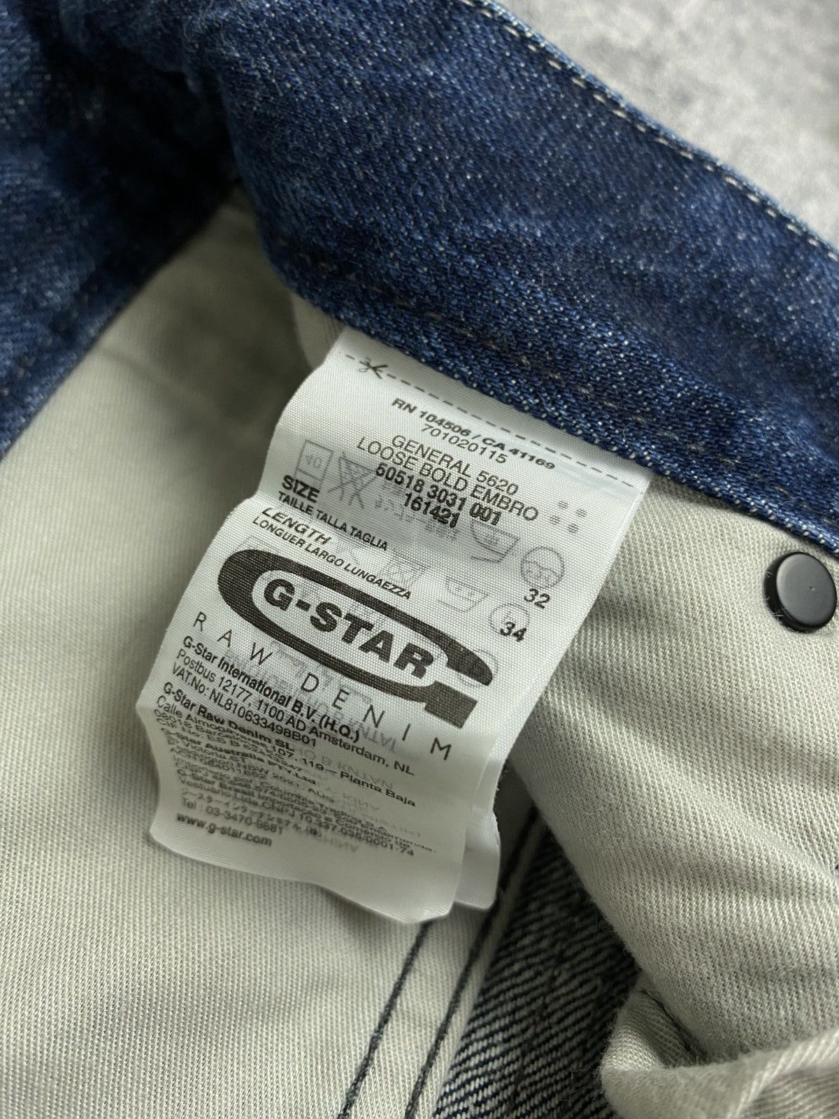 G-Star × Japanese Brand × Vintage Vintage G-Star Raw 96 Elwood Japanese Pants Size US 32 / EU 48 - 11 Thumbnail
