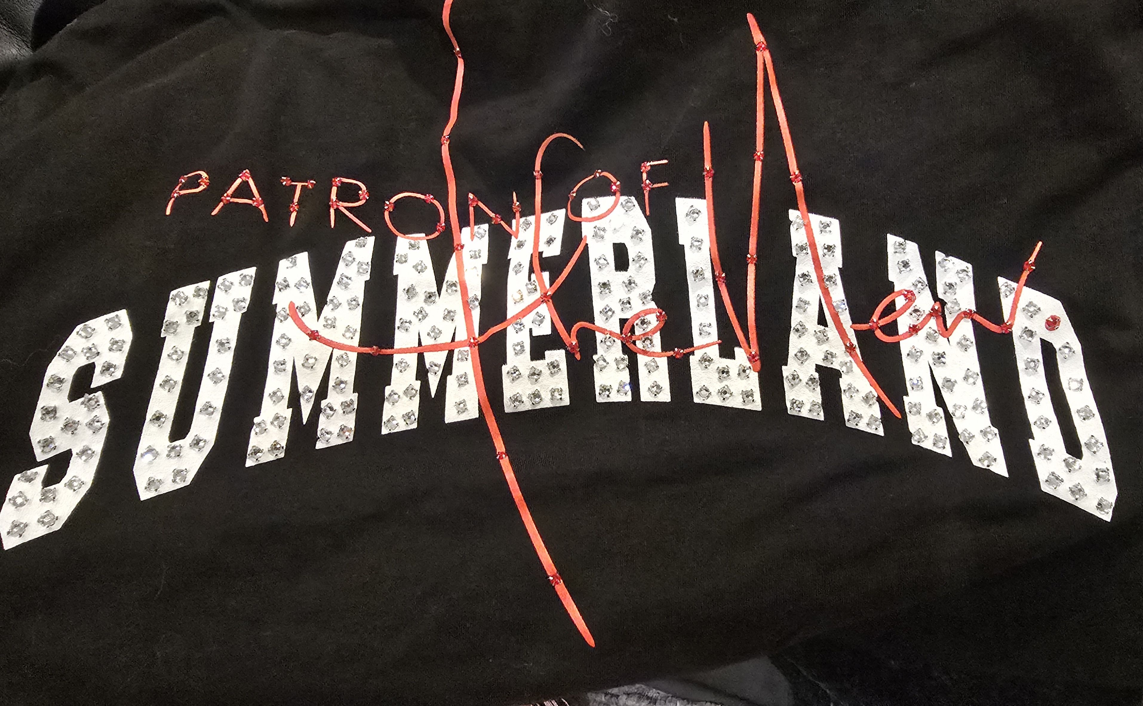 Nahmias Nahmias Summerland Rhinestone Short Sleeve T-shirt Size US L / EU 52-54 / 3 - 4 Thumbnail