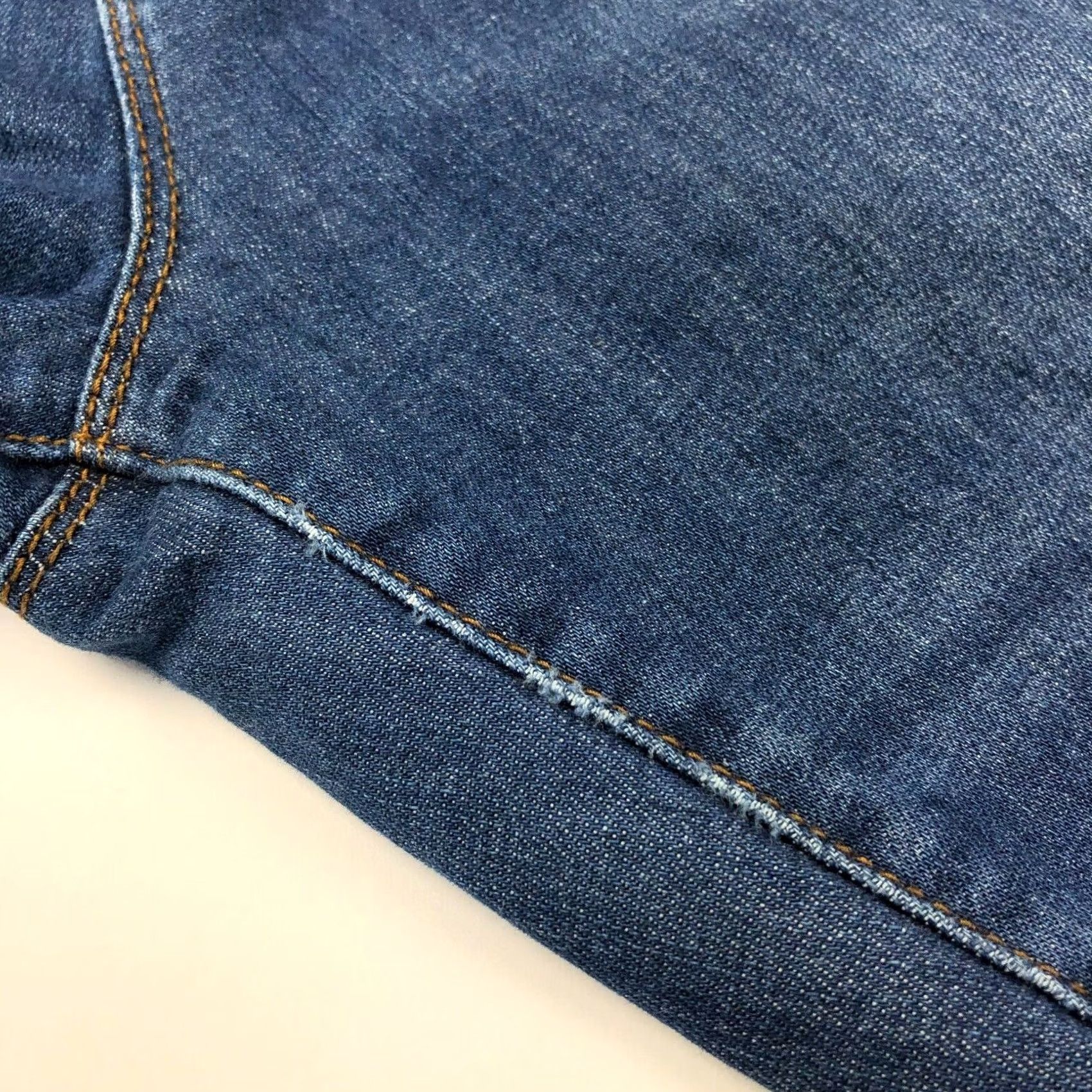 Vintage Kut From The Kloth Ankle Frayed Slim 8 Denim Jeans Women Stretch Blue 31in 27in Inseam Slim Women Jeans Closed Zip Regular Size 8 Size 24" / US 00 / IT 34 - 4 Thumbnail