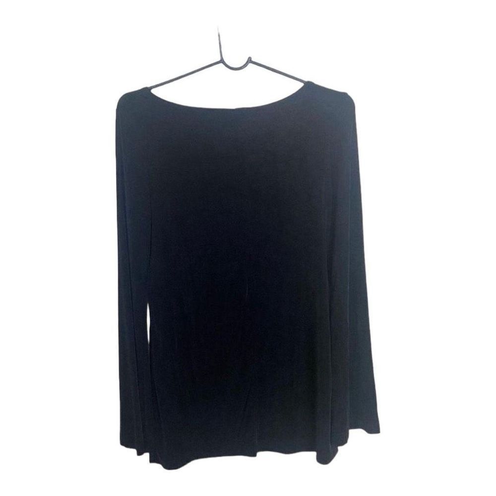 Other Spiegel Black Shimmer Long Sleeve Tunic Top – Size S Size S / US 4 / IT 40 - 2 Thumbnail