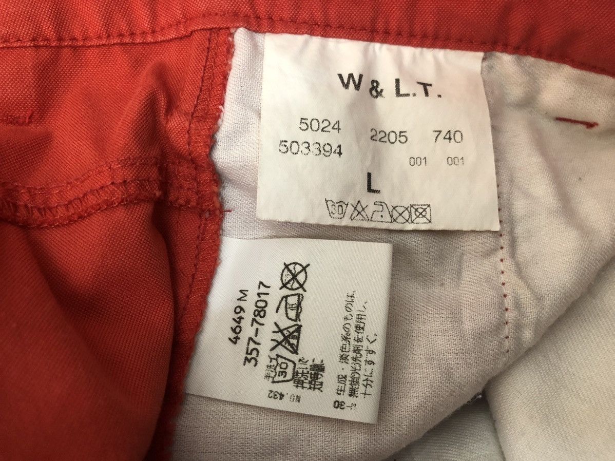Walter Van Beirendonck RARE 🔥 W. & L.T. ICONIC ORANGE ASYMMETRICAL LEG LENGTH PANT Size US 32 / EU 48 - 12 Thumbnail