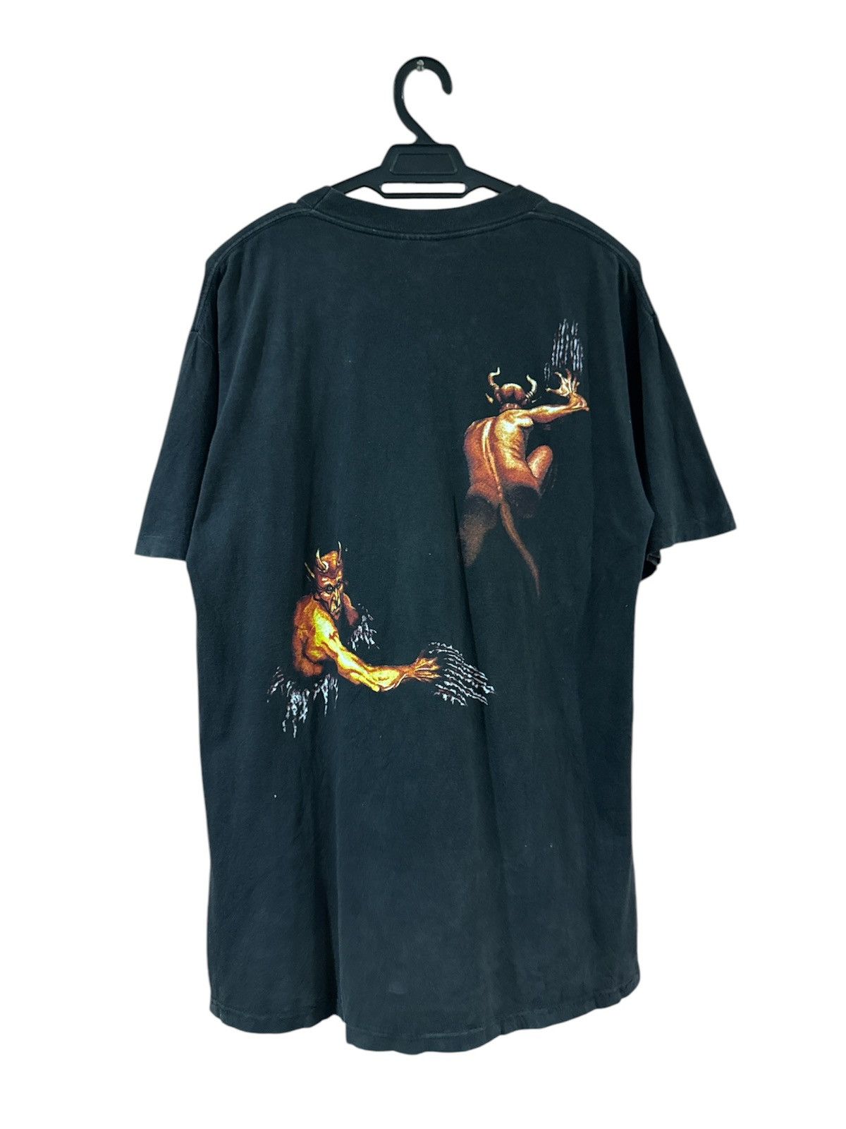 Band Tees × Brockum × Vintage RARE💥Vintage 1991 Megadeth Vic Hell Demons Brockum Tshirt Size US L / EU 52-54 / 3 - 4 Thumbnail