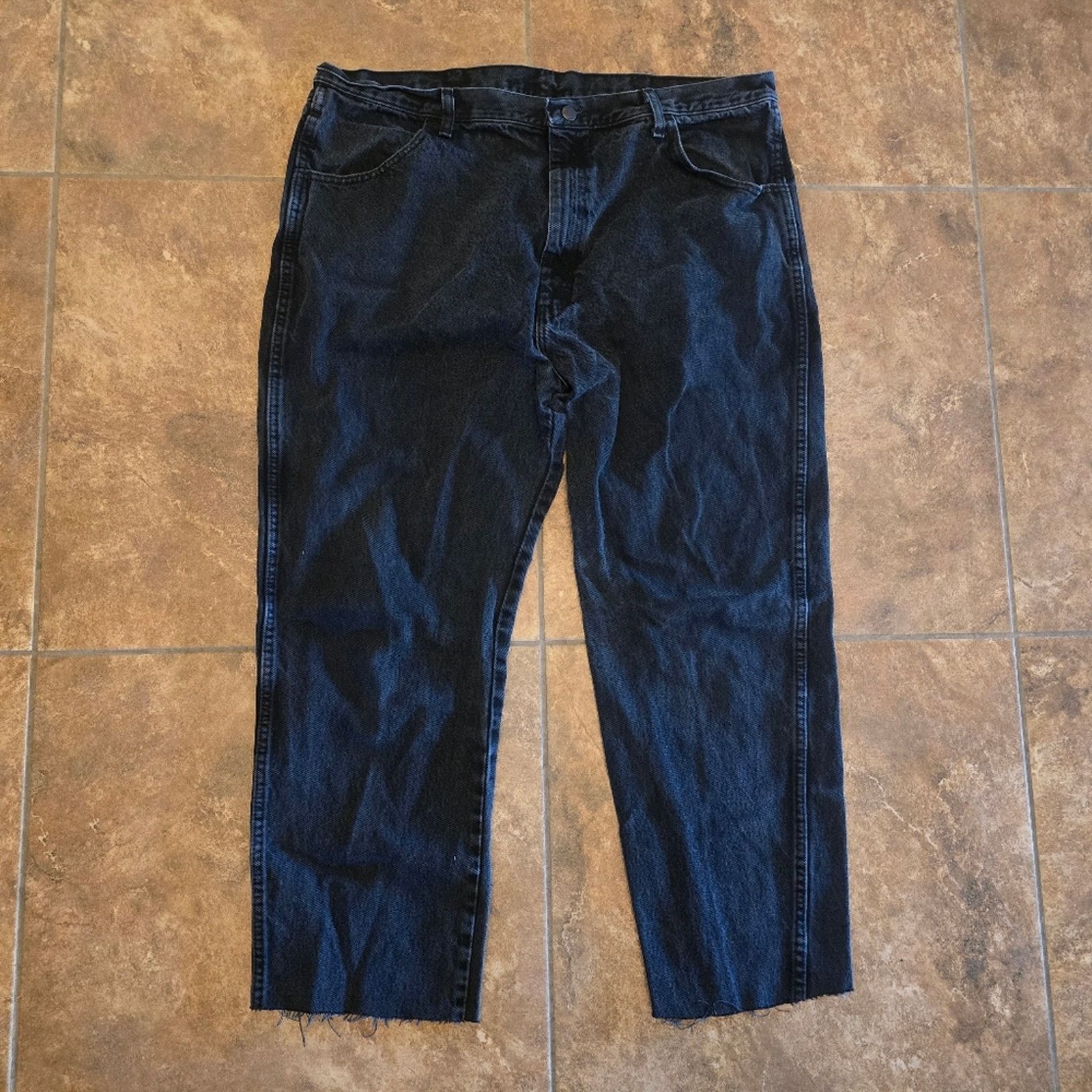 Rustler Black Denim | RUSTLER | Straight Jean Size US 42 / EU 58 - 1 Thumbnail