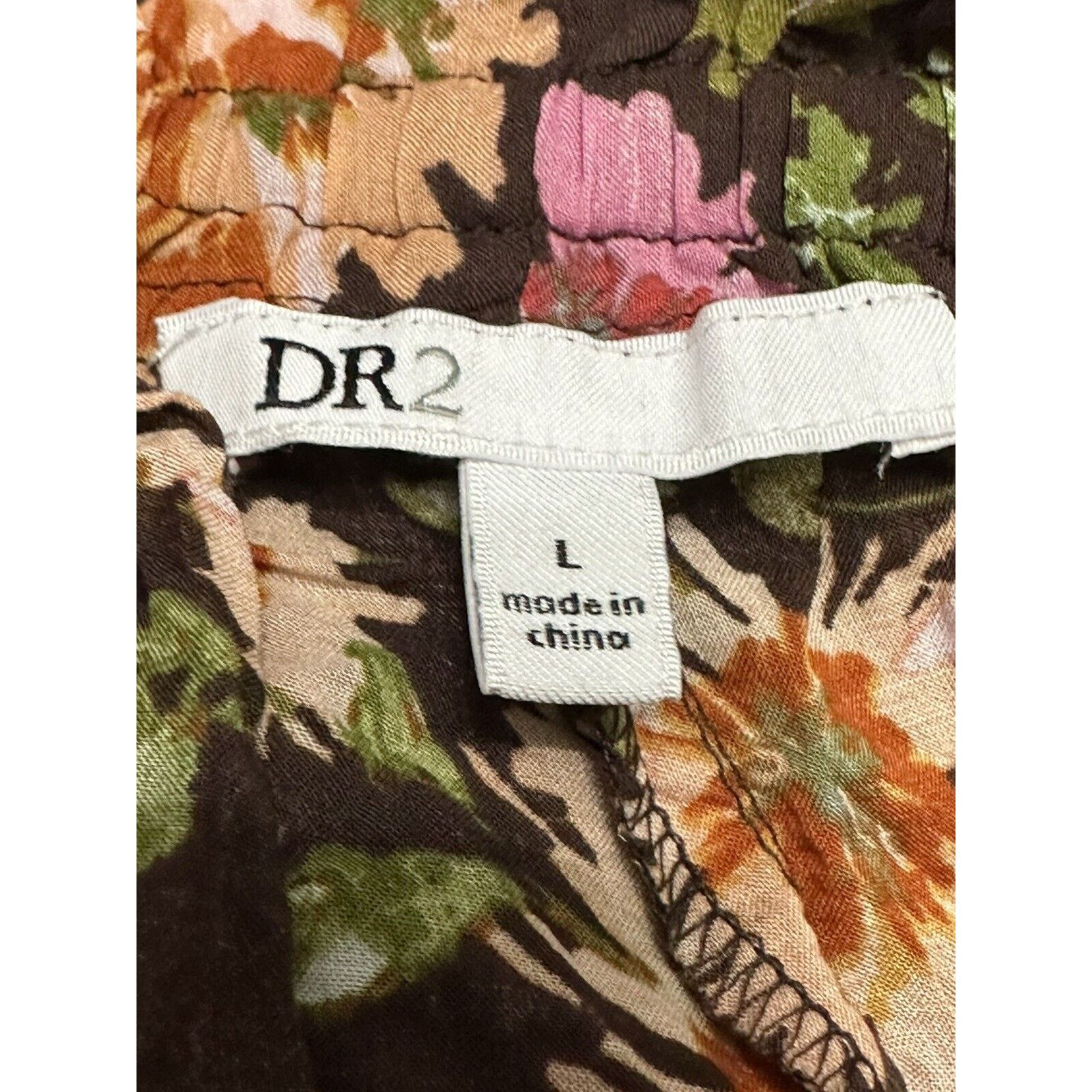 Other DR2 By Daniel Rainn Culottes Shorts Drawstring Floral L NWT Size 30" / US 8 / IT 44 - 8 Thumbnail