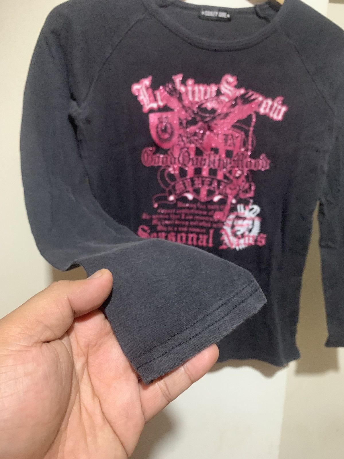 Hysteric Glamour × Undercover Japanese Crazy Girl Gothic Poem Long Sleeve T Shirt Size US L / EU 52-54 / 3 - 2 Thumbnail