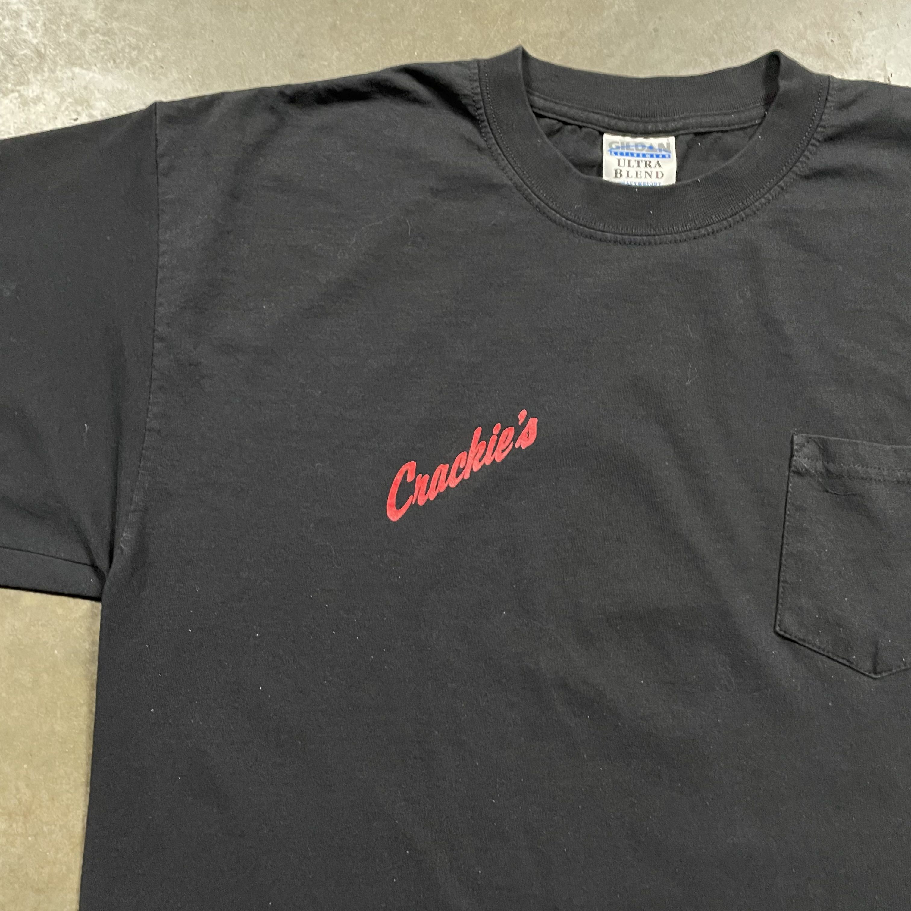 Vintage VIntage Crackies Asylum Parody Humor Slogan Tshirt Funny Size US XL / EU 56 / 4 - 4 Thumbnail