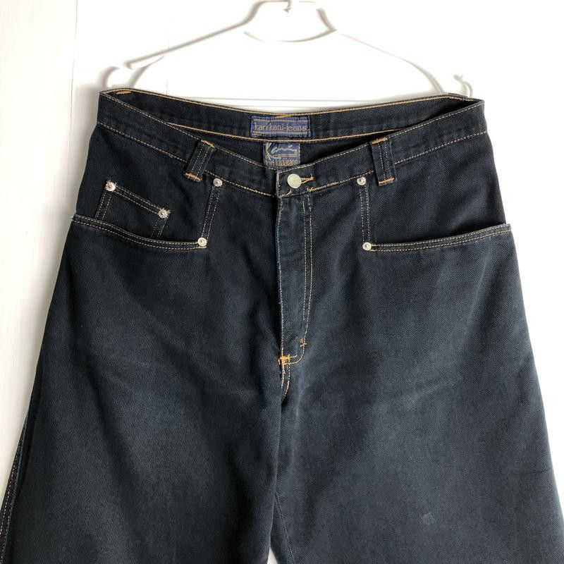 Karl Kani KARL KANI jeans, baggy, vintage Kani jeans, 90s hip hop W 34 Size US 34 / EU 50 - 3 Thumbnail