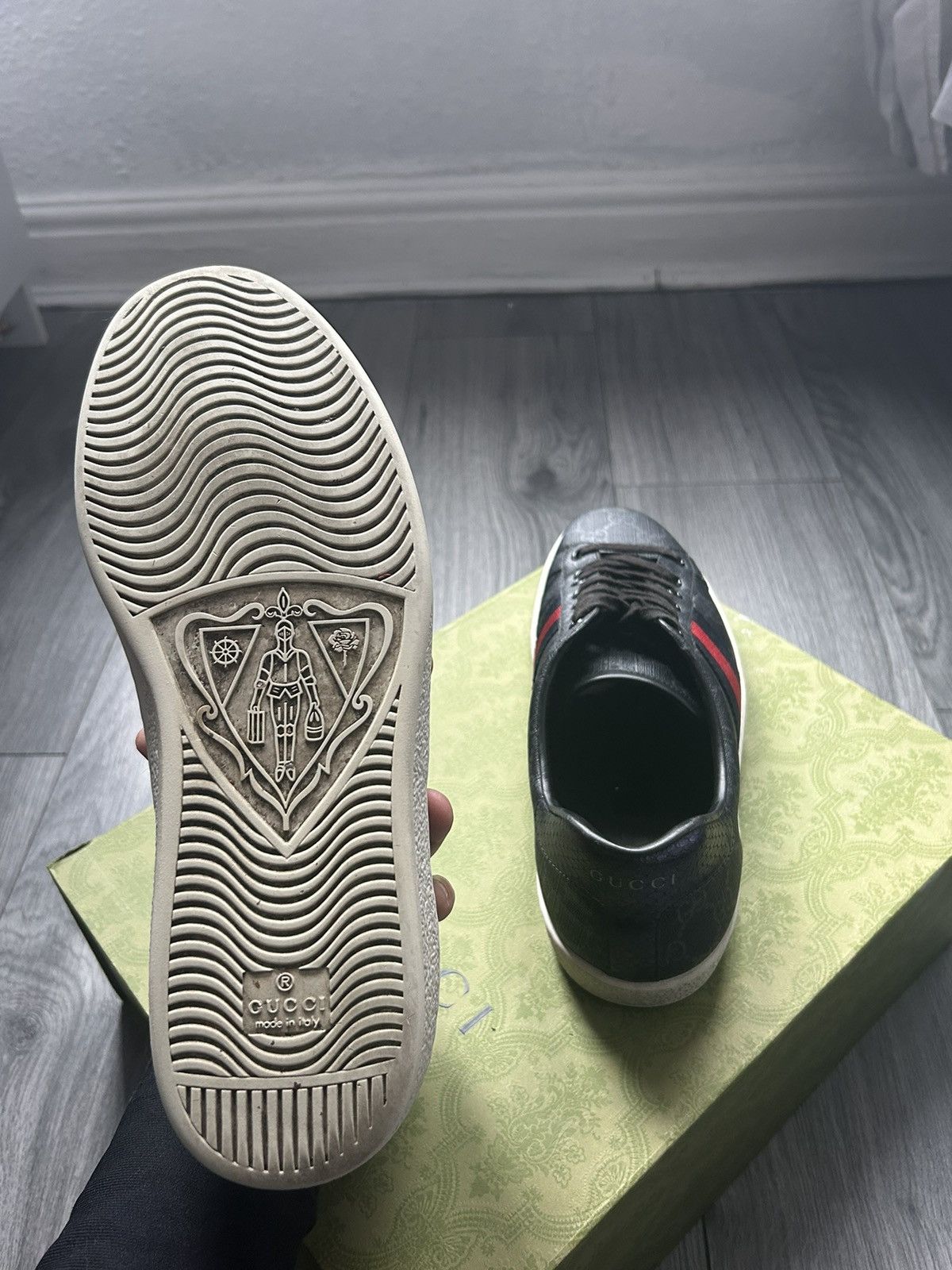 Gucci Gucci Ace Shoes Men Size US 8 / EU 41 - 3 Thumbnail