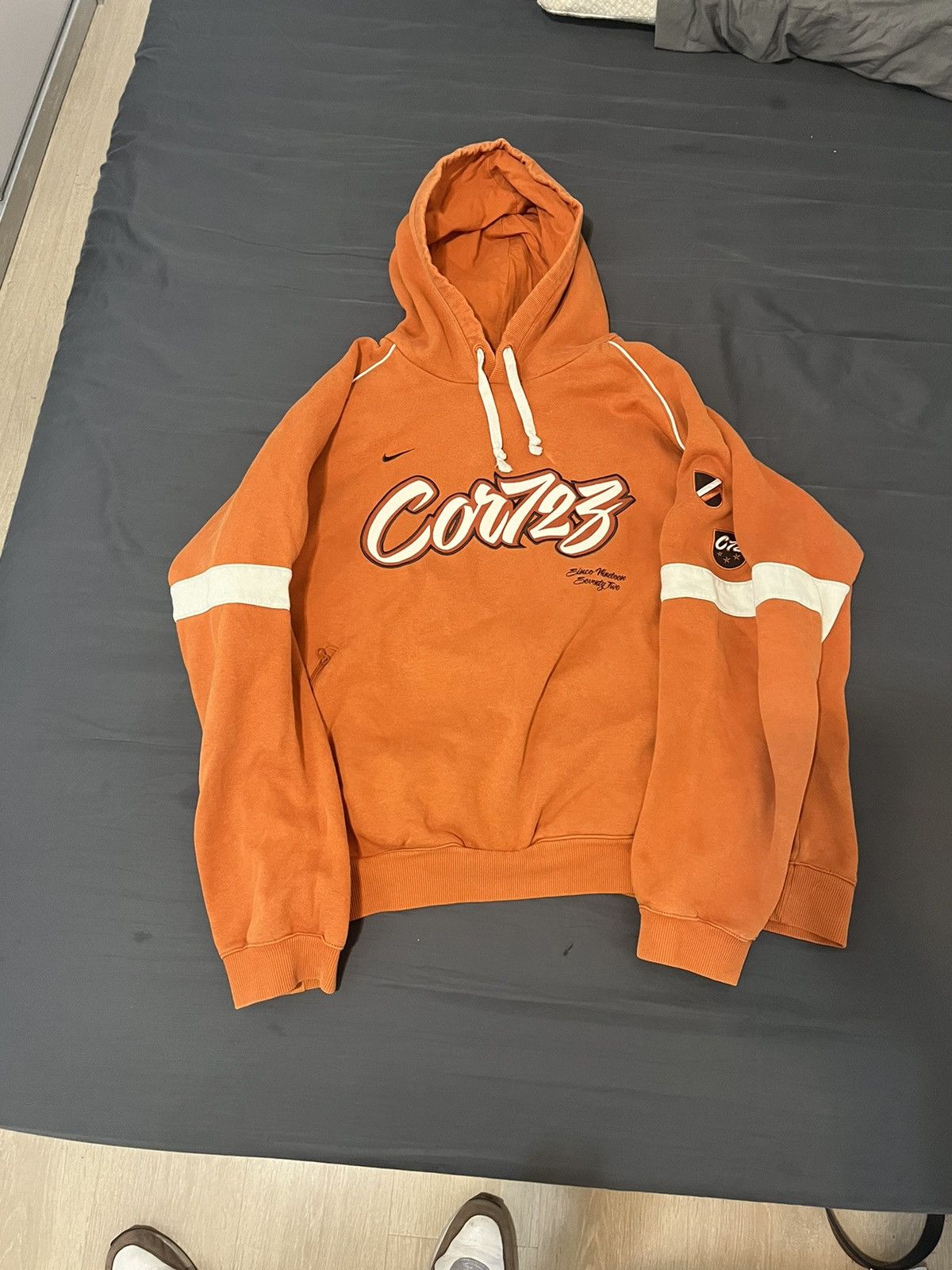 Nike × Vintage Vintage 90s nike Cortez cor 723 1972 Rare hoodie Size US L / EU 52-54 / 3 - 1 Thumbnail