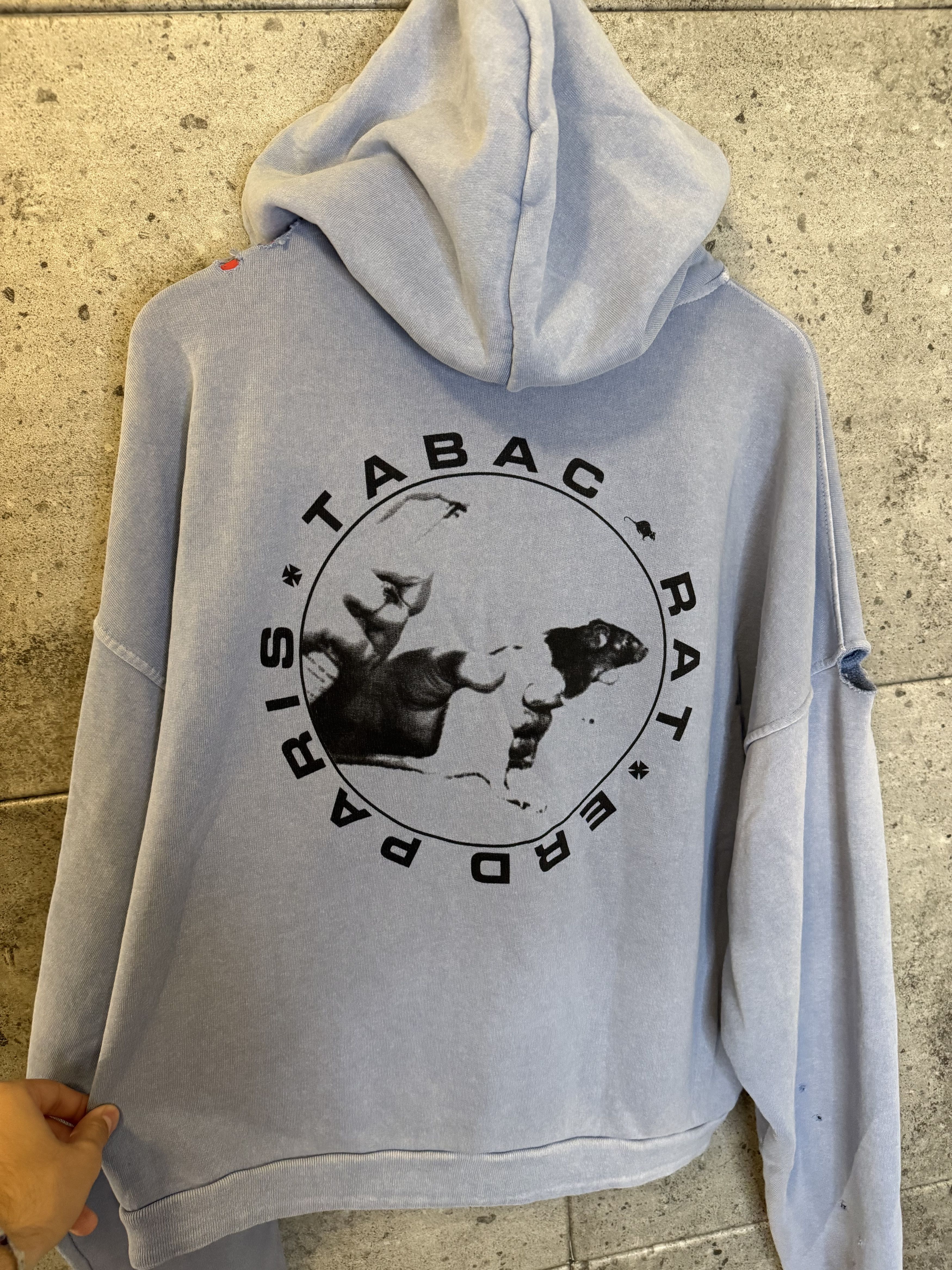 Enfants Riches Deprimes Enfants riches deprimes tacab rat distressed zip up hoodie Size US L / EU 52-54 / 3 - 3 Thumbnail