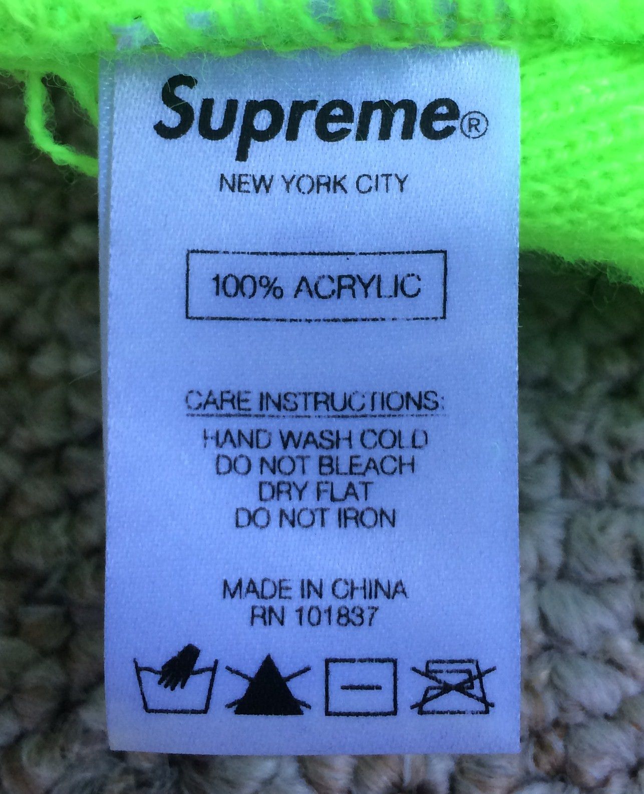 Supreme S/S 2017 Supreme x Obama Embroidered Beanie Hat Size ONE SIZE - 3 Thumbnail