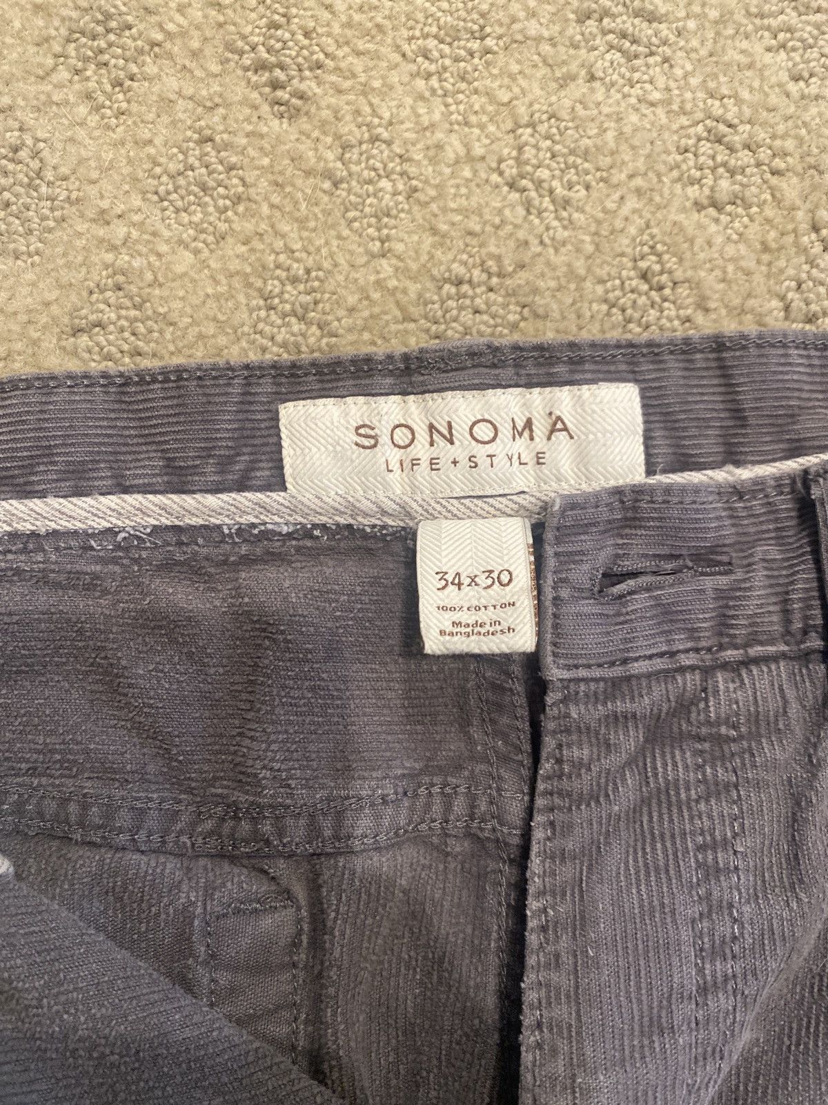 Sonoma × Vintage Sonama Life+Style 34x30 vintage casual pants Size US 34 / EU 50 - 3 Thumbnail