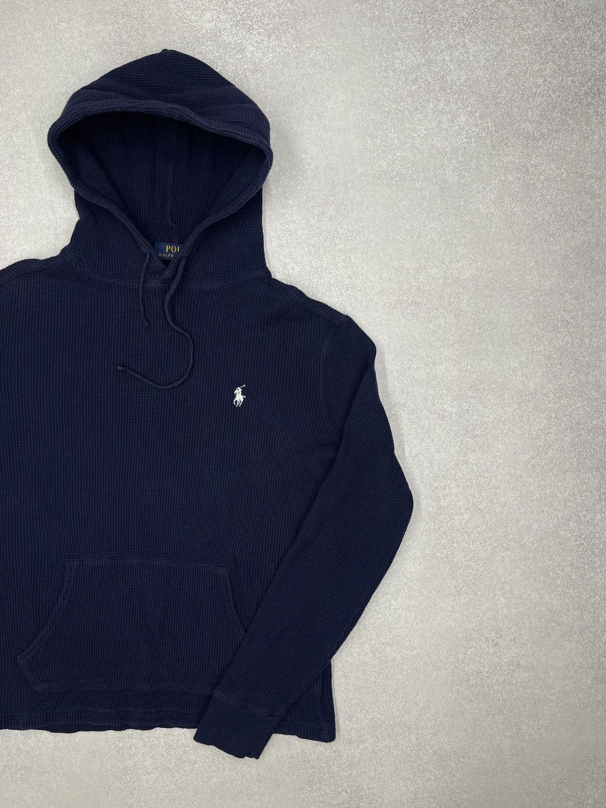 Polo Ralph Lauren Mens Polo Ralph Lauren Hoodie Navy Y2K Rugby Size S Size US S / EU 44-46 / 1 - 3 Thumbnail