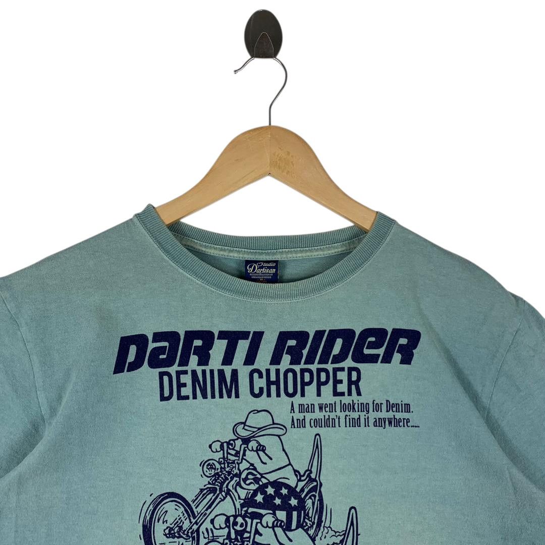 Studio D'Artisan STUDIO D’ARTISAN darti rider born to be wild printed tee Size US M / EU 48-50 / 2 - 2 Thumbnail