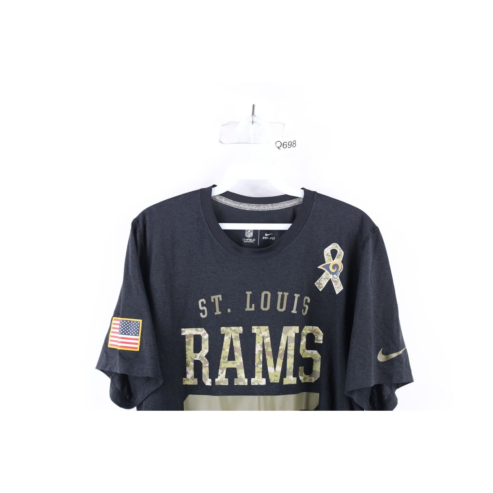 Nike Nike Salute To Service St Louis Rams Football T-Shirt Size US M / EU 48-50 / 2 - 2 Thumbnail