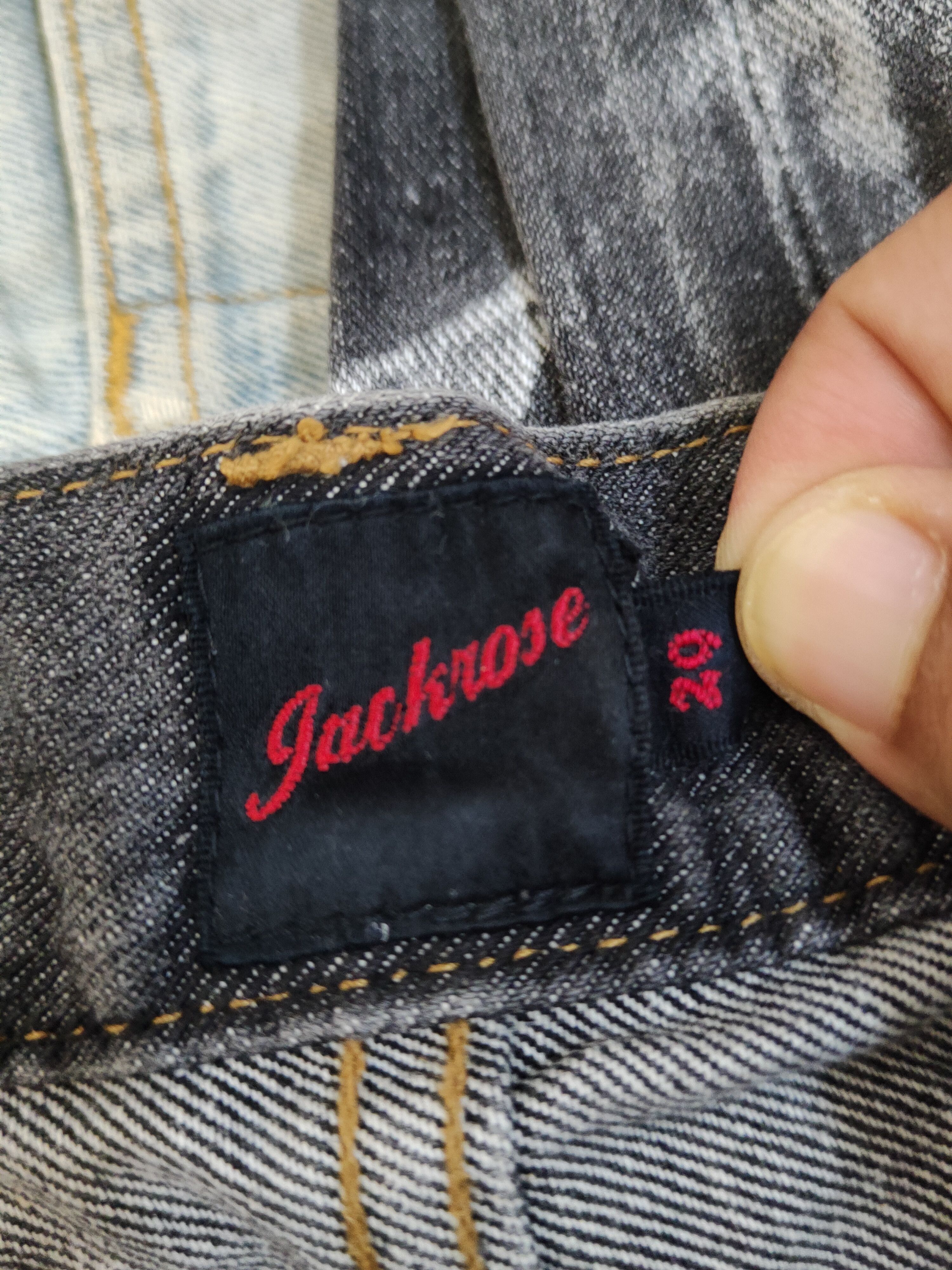 JACKROSE Jack Rose Black faded Distressed Ripped Jeans #W1414 Size US 30 / EU 46 - 16 Thumbnail