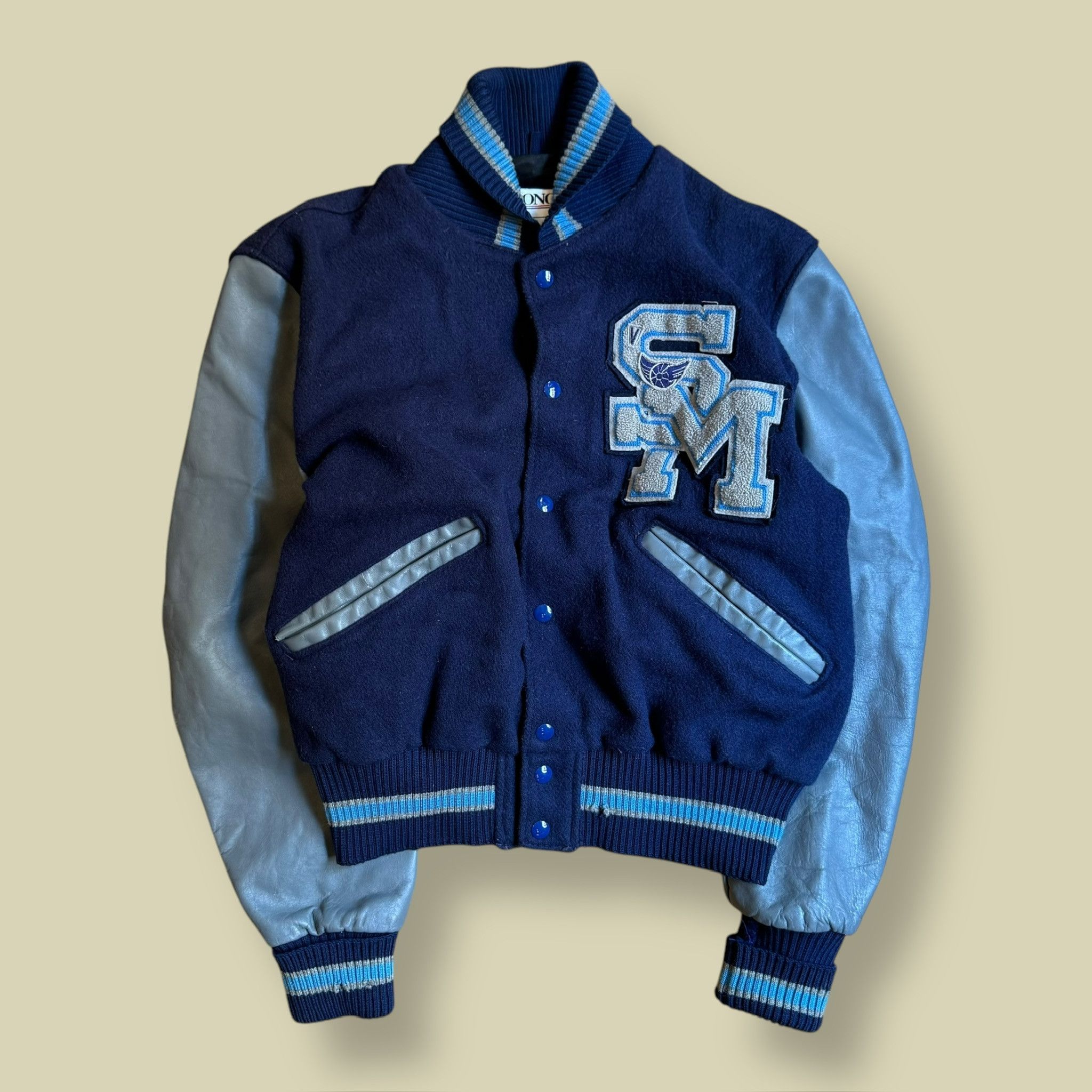 Other DeLong College Varsity Jacket Original 1980's Size US L / EU 52-54 / 3 - 1 Thumbnail