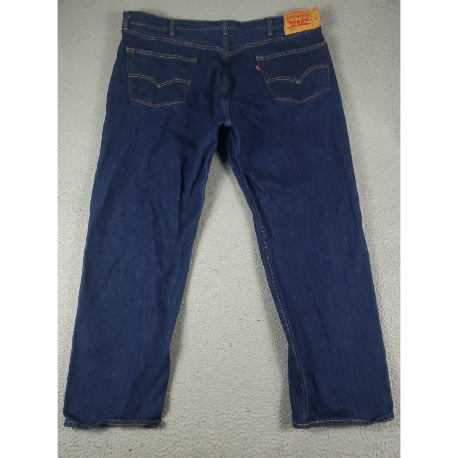 Levi's Levis 501 Jeans Mens Size 44x30 Blue Straight Leg Denim Pants Size US 44 / EU 60 - 7 Thumbnail