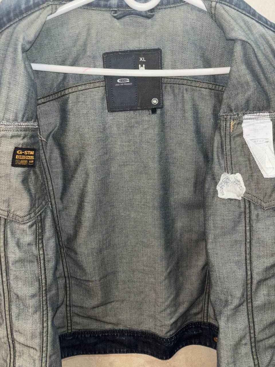 G-Star Vintage G-Star RAW 3301 Trucker Denim Blue Jacket Size US M / EU 48-50 / 2 - 6 Thumbnail
