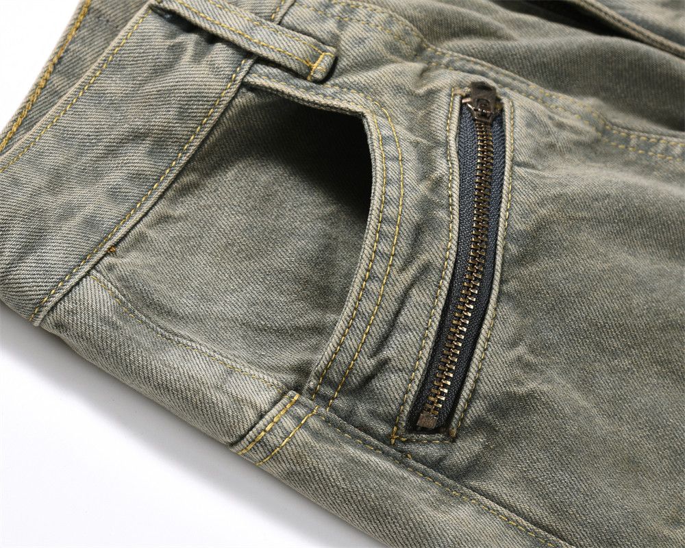 Jean Pocket Spliced Jeans Mens Size US 30 / EU 46 - 4 Thumbnail