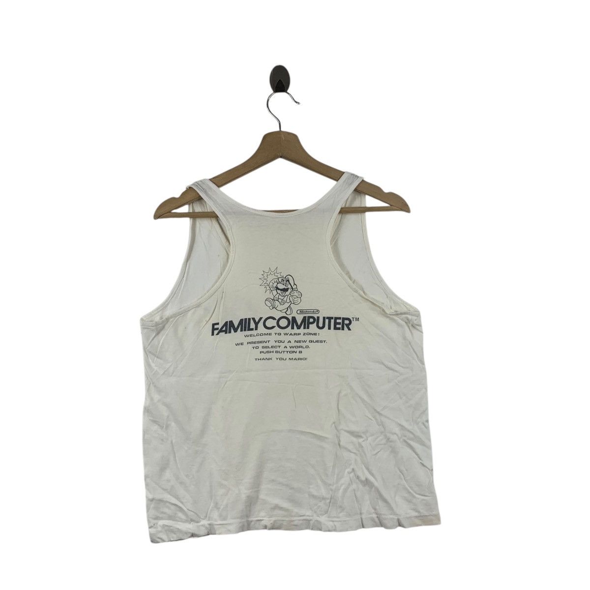 Nintendo Vintage NINTENDO SUPER MARIO Family Computer Tee Shirt Tank Size US S / EU 44-46 / 1 - 5 Thumbnail