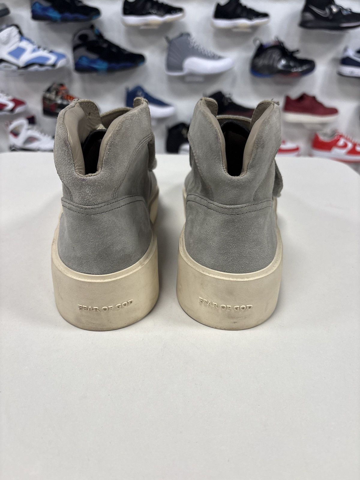 Fear of God Fear of God Grey Suede Skate High Top Sneakers Size 41 Size US 8 / EU 41 - 4 Thumbnail