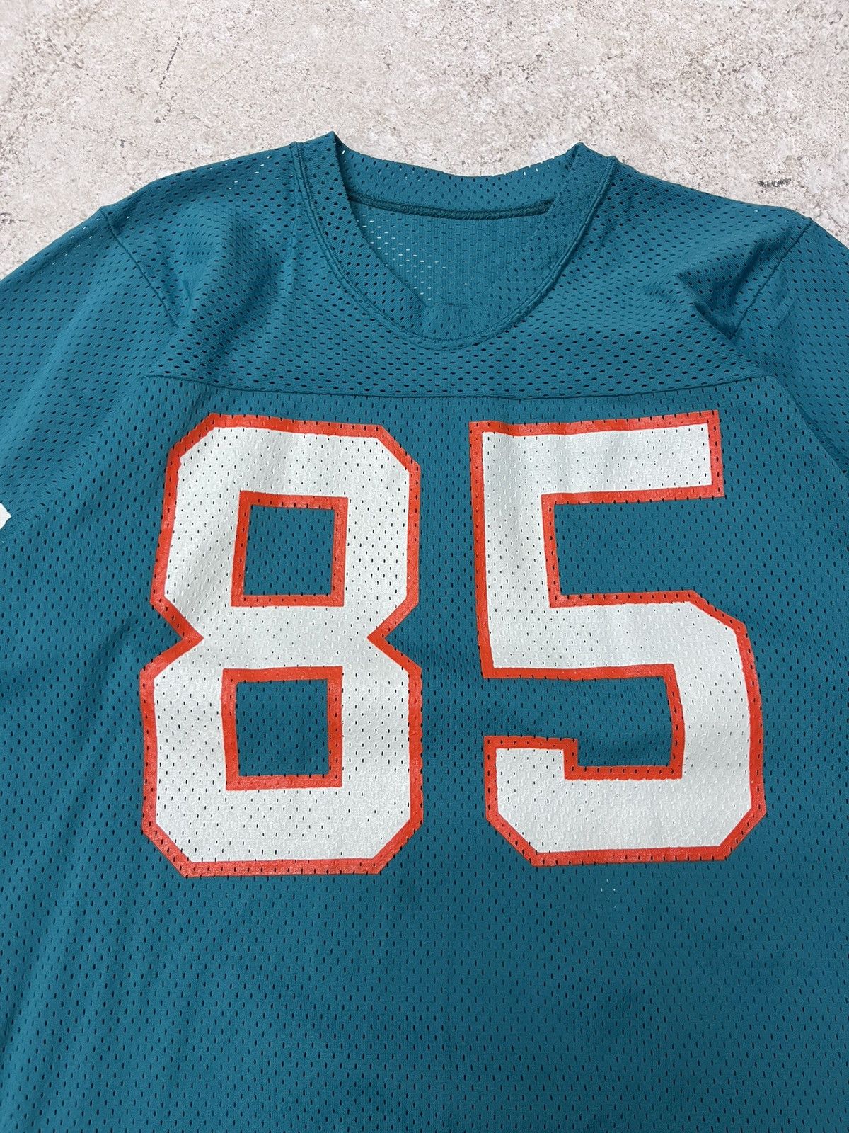 Vintage Vintage teal blue miami dolphins jersey Size US L / EU 52-54 / 3 - 1 Thumbnail