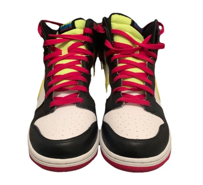 Nike NIKE Dunk High "London" Fireberry Volt 2012 Size 12 Size US 12 / EU 45 - 4 Thumbnail
