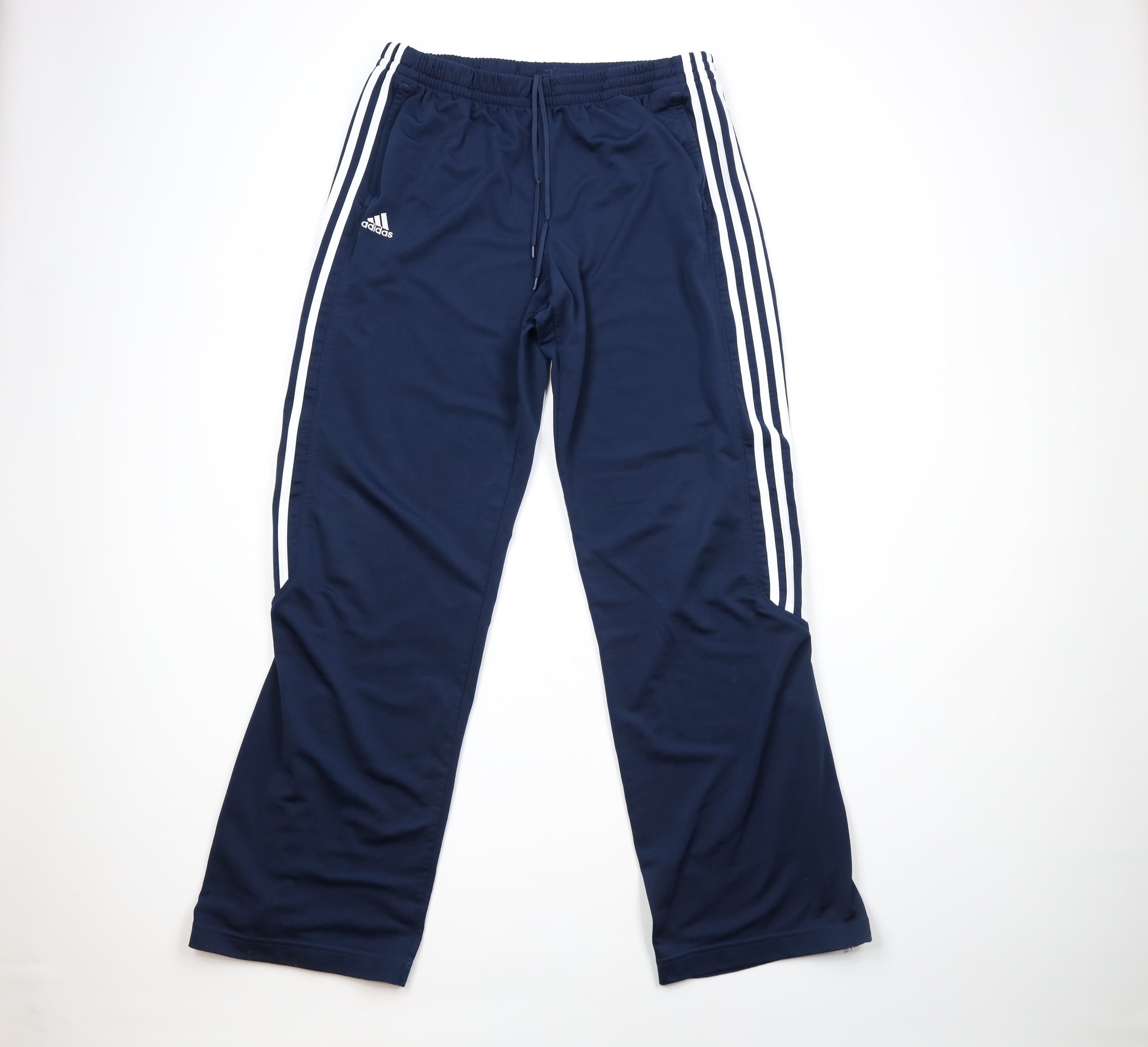 Adidas × Vintage Vintage Adidas Out Striped Wide Leg Sweatpants Pants Blue Size US 38 / EU 54 - 1 Thumbnail