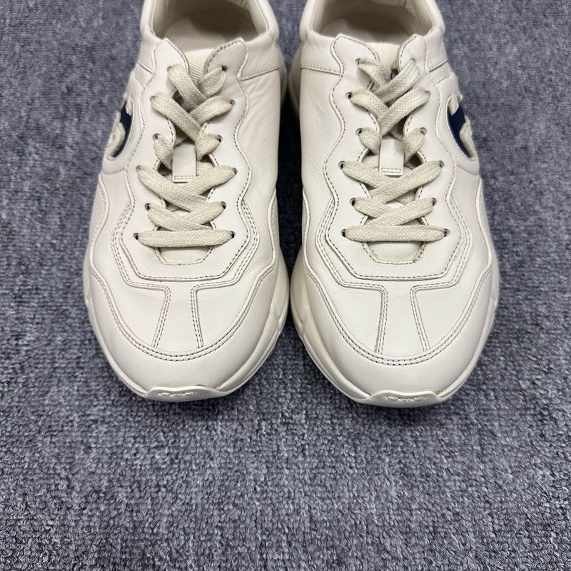 Gucci Gucci Rhyton Leather Low-Top Casual Sneakers - Size US 6.5 / EU 39-40 - 8 Thumbnail