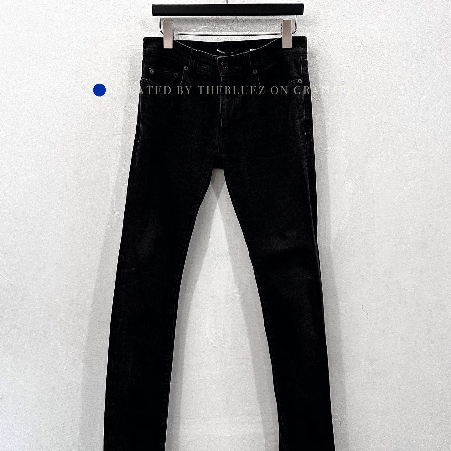 Saint Laurent Paris Black Skinny Jeans Size 30 Size US 30 / EU 46 - 1 Thumbnail