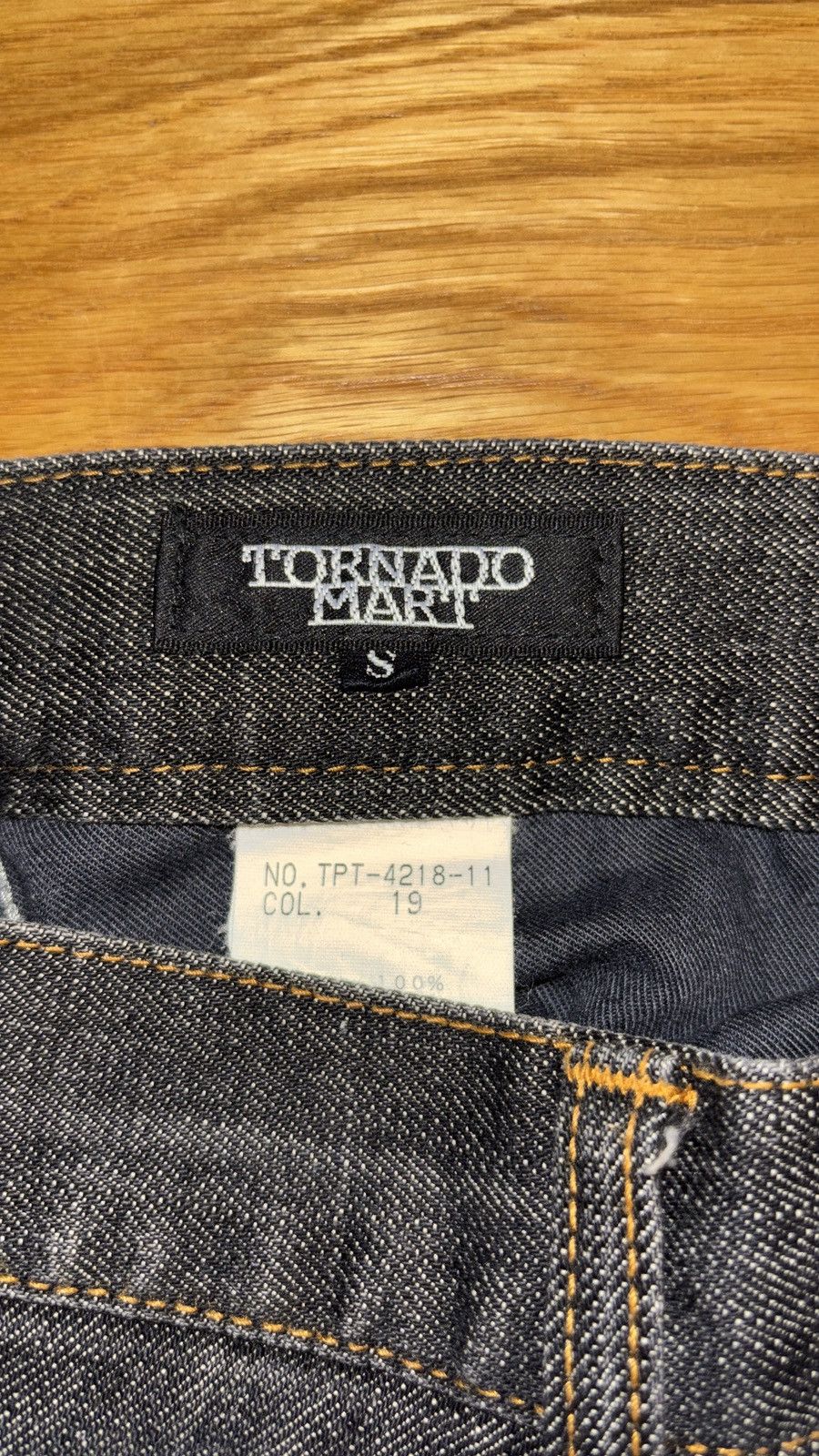 Tornado Mart Tornado Mart Black Washed Flared Jeans Size US 31 - 5 Thumbnail