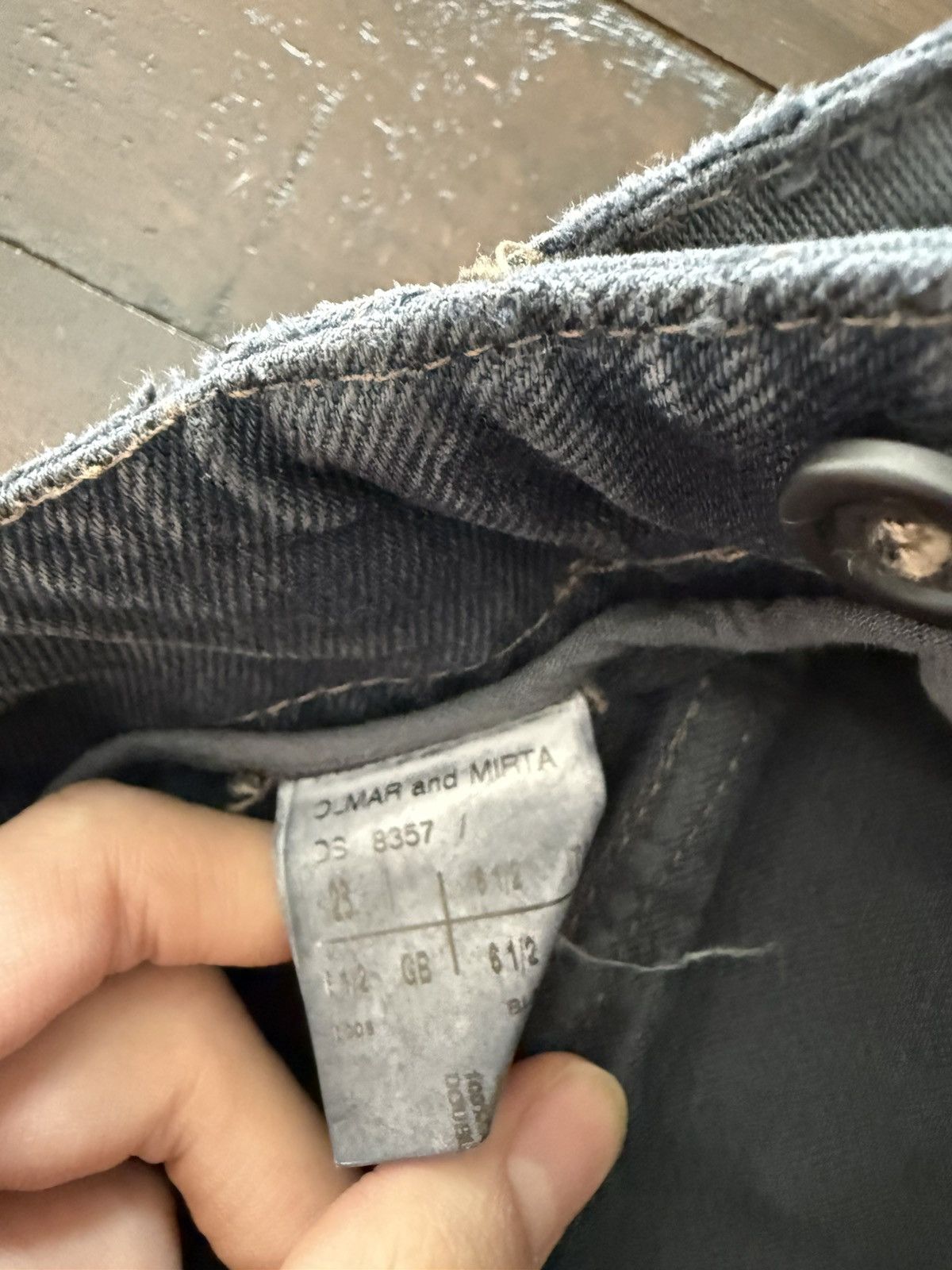 Rick Owens Rick owens olmar and mitra double layer aircuts Size US 28 / EU 44 - 6 Thumbnail