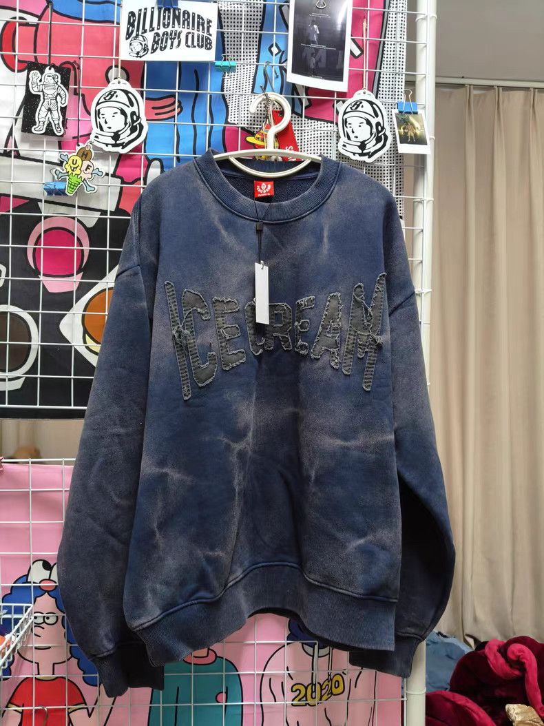 Billionaire Boys Club CECREAM Patch Embroidery Crew Neck Sweatshirt Size US L / EU 52-54 / 3 - 4 Thumbnail