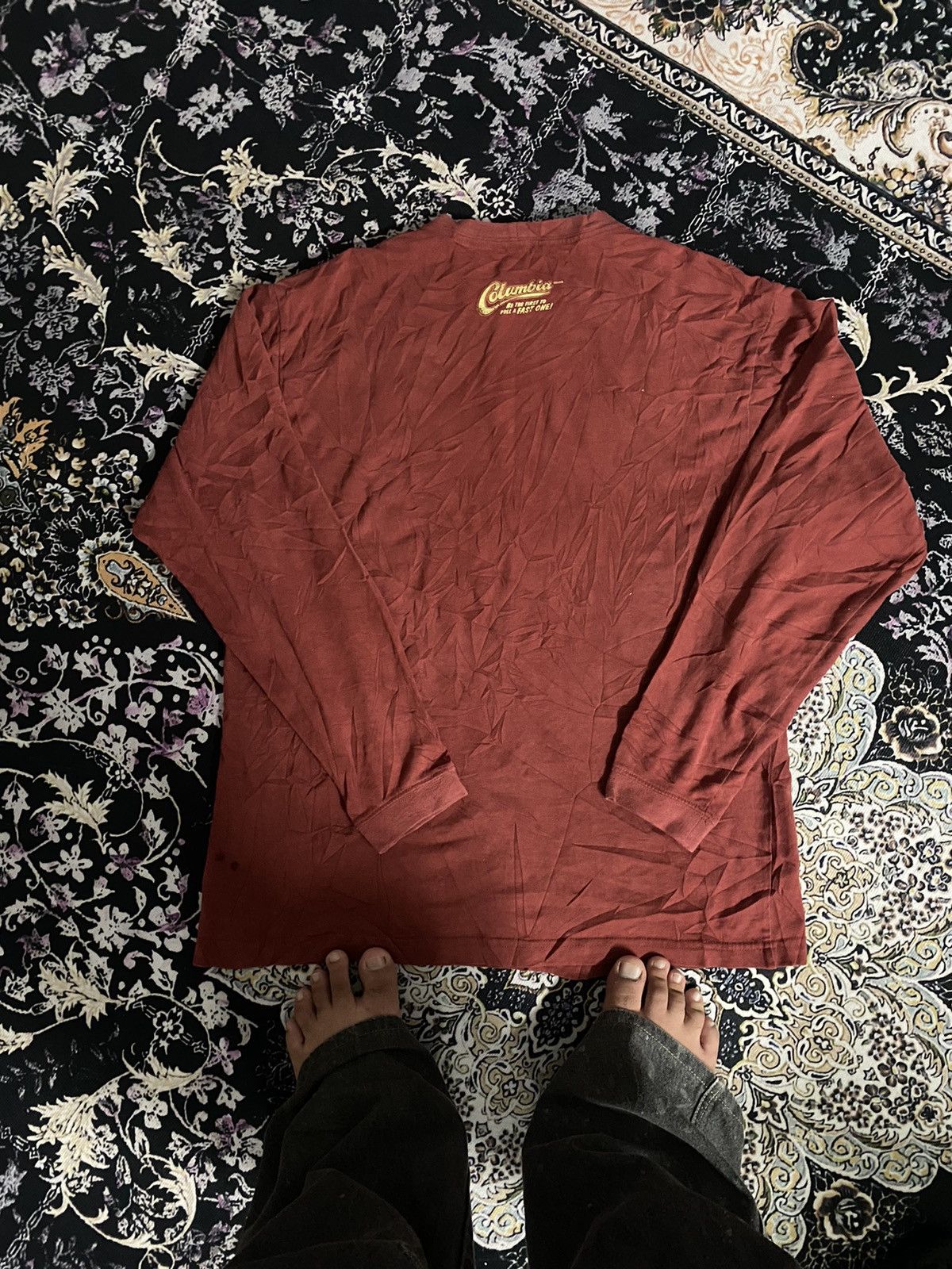 Columbia × Designer Y2k Designer Columbia Rocket Sleds Long sleeve 🚀 Size US M / EU 48-50 / 2 - 8 Thumbnail