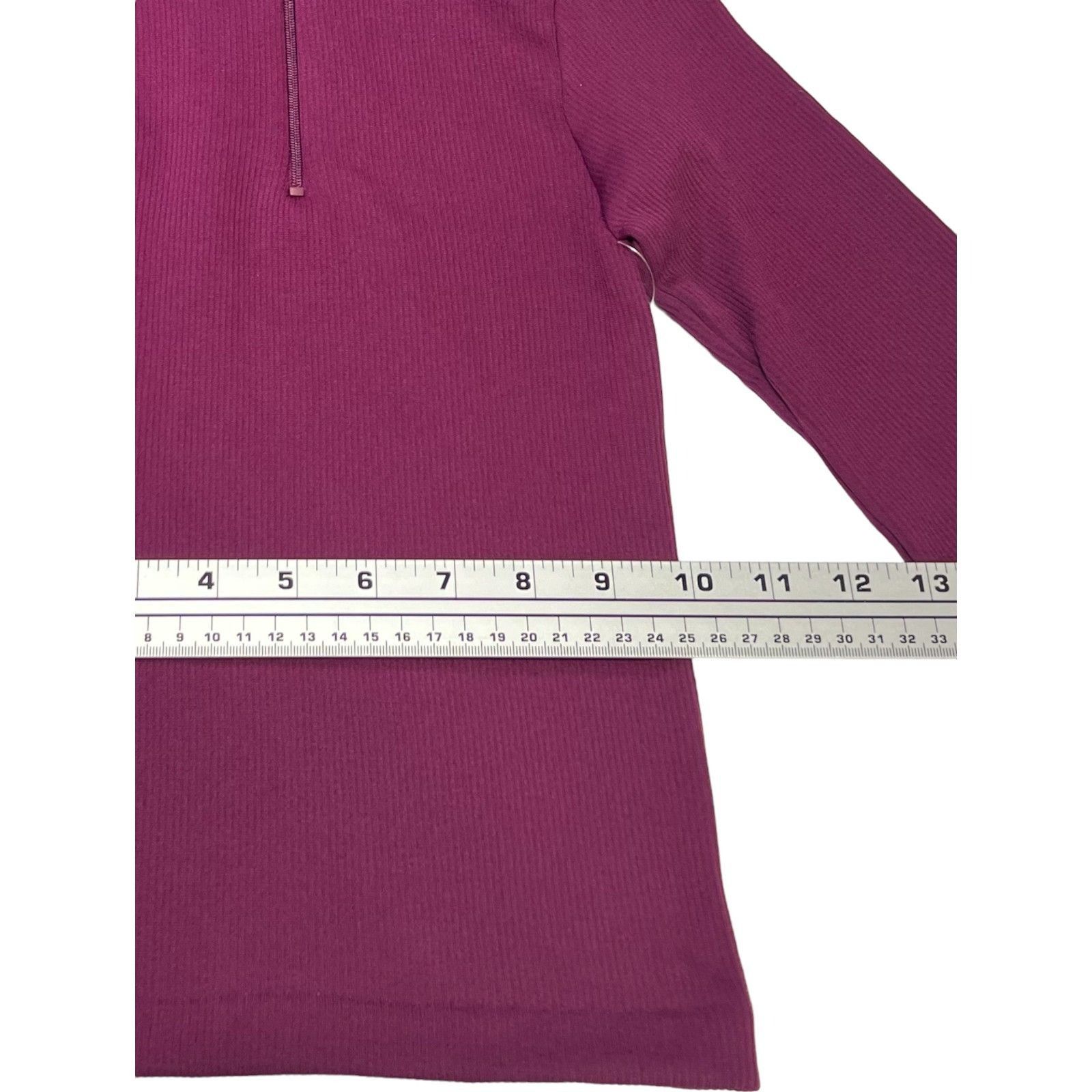 rue21 Rue 21 - Women's 1/2 Zip Long Sleeve Shirt - Purple - Extra Size XS / US 0-2 / IT 36-38 - 4 Thumbnail