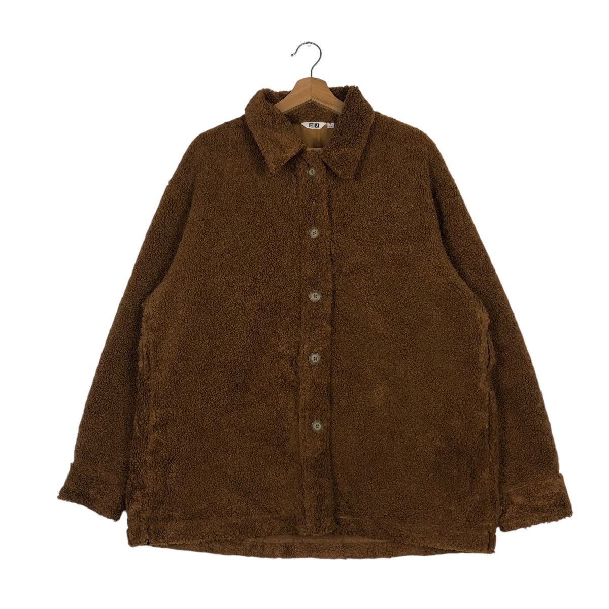 Japanese Brand 🔥VINTAGE BUTTON FLEECE JACKET UNIQLO UNDERCOVER Size US XL / EU 56 / 4 - 3 Thumbnail