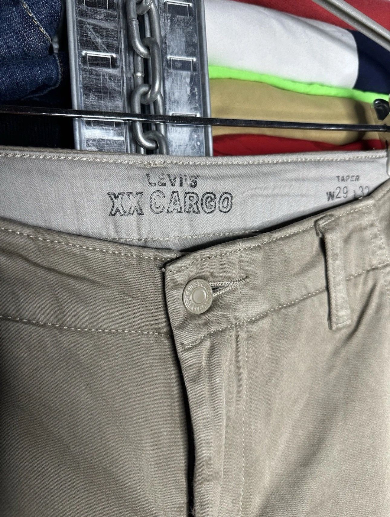 Levi's Levi’s XX Cargo Pants W29 L32 Tapered Fit Utility Workwear Size US 29 - 8 Thumbnail