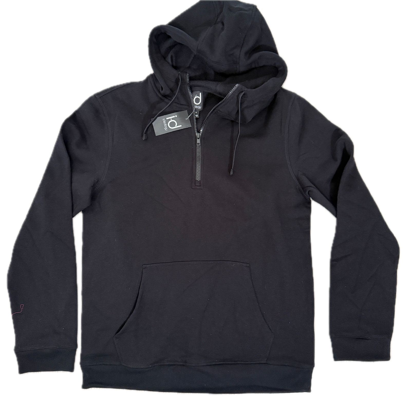 Other Id Ideology 1/4-Zip Pullover Hoodie Fleece Deep Black Small Size US S / EU 44-46 / 1 - 10 Thumbnail