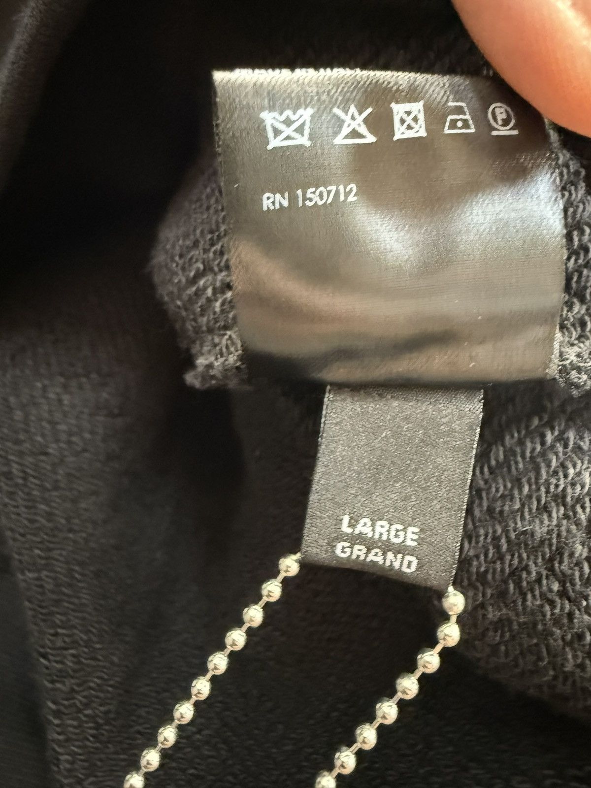Amiri × Wes Lang Checker Skull Crewneck Sweatshirt Black Size US L / EU 52-54 / 3 - 7 Thumbnail