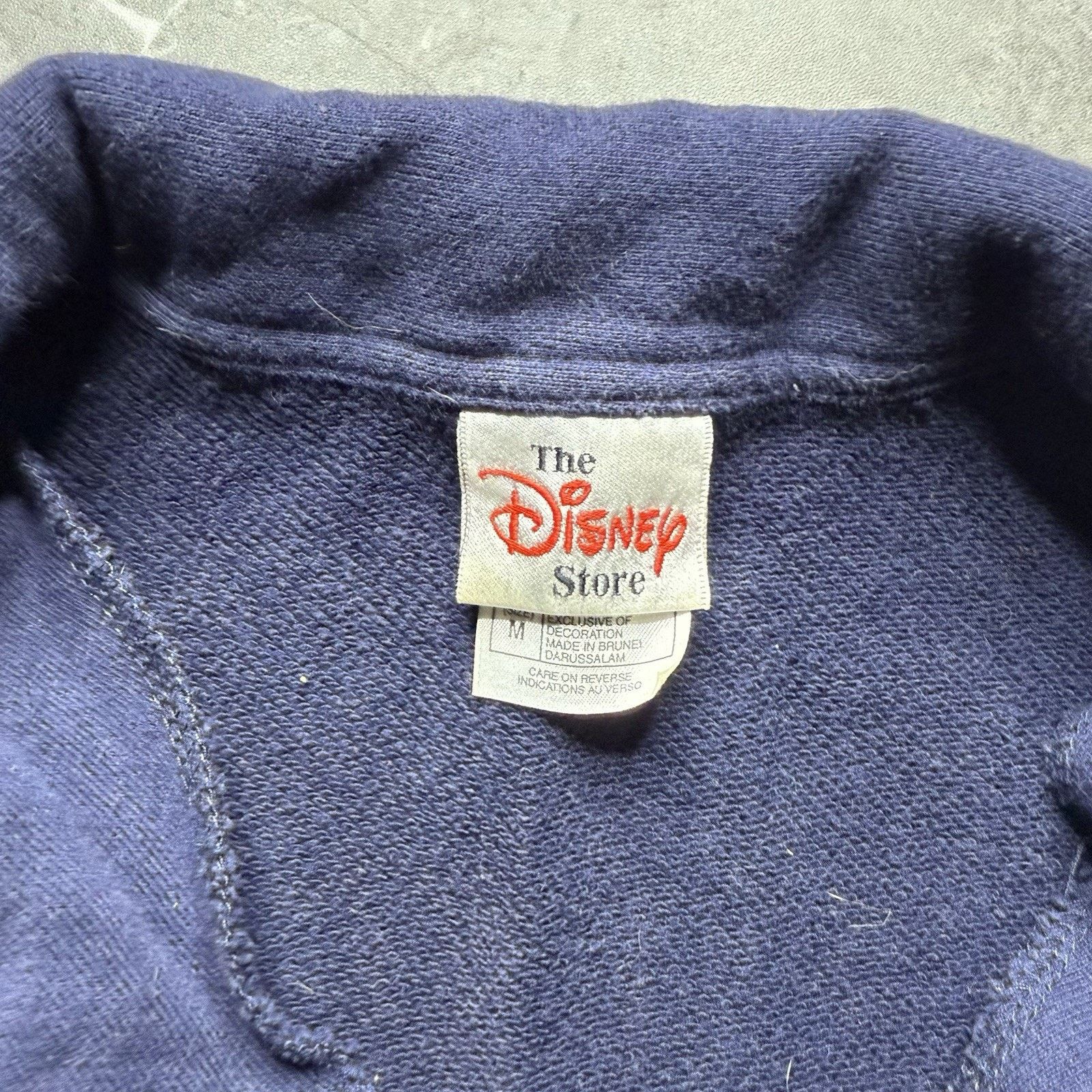 Disney Vintage Disney Store Tigger 1/4 Zip Navy Sweatshirt Medium Size US M / EU 48-50 / 2 - 5 Thumbnail