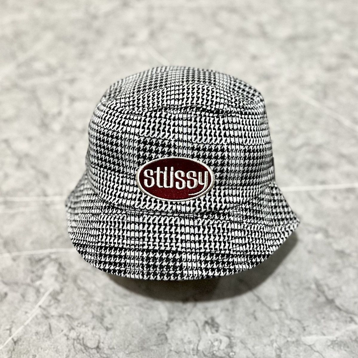 Stussy × Vintage STUSSY LOLA PLAID BUCKET HAT Size ONE SIZE - 1 Thumbnail