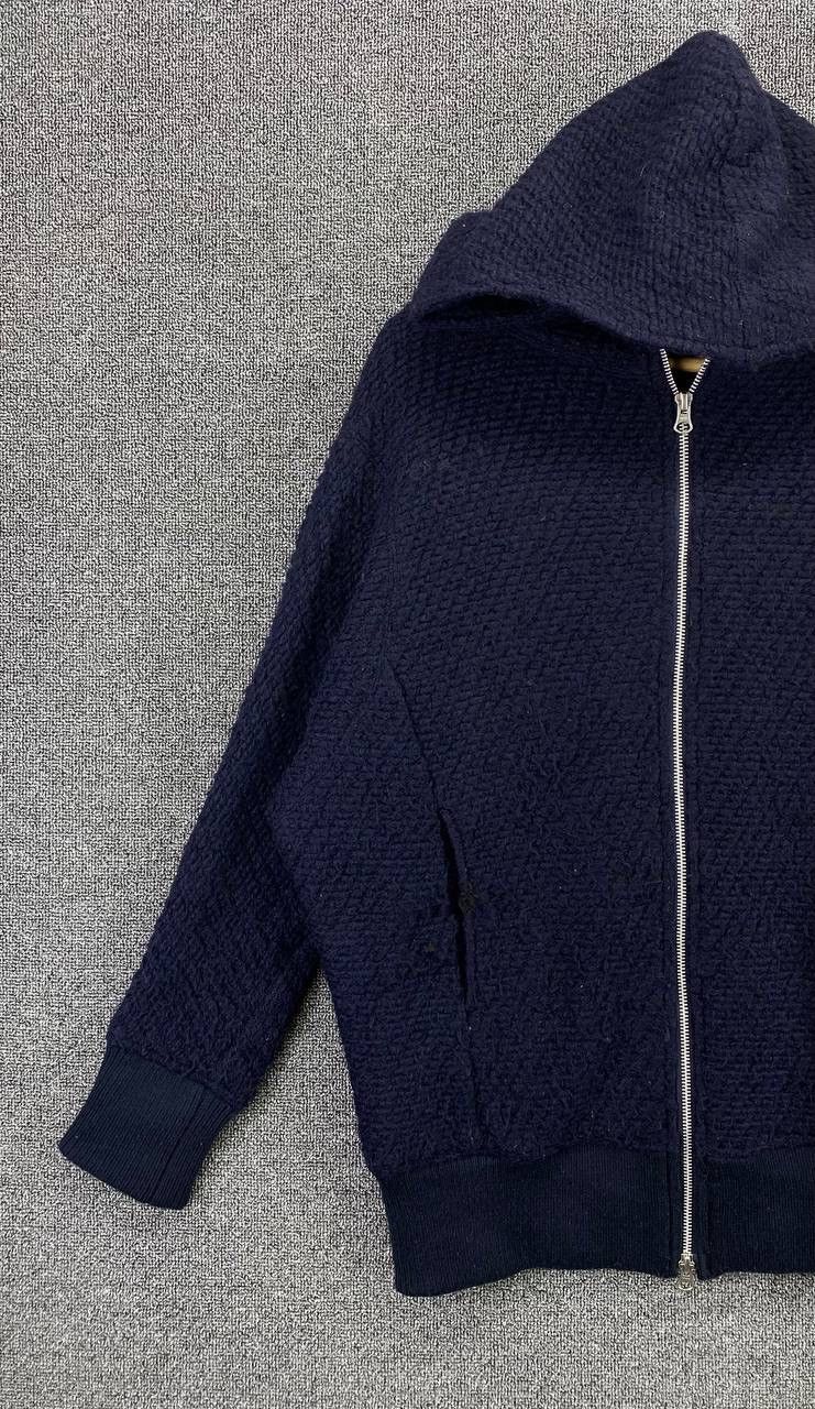 Issey Miyake Vintage Issey Miyake Zucca Knitted Wool Hoodie Jacket Size M / US 6-8 / IT 42-44 - 3 Thumbnail