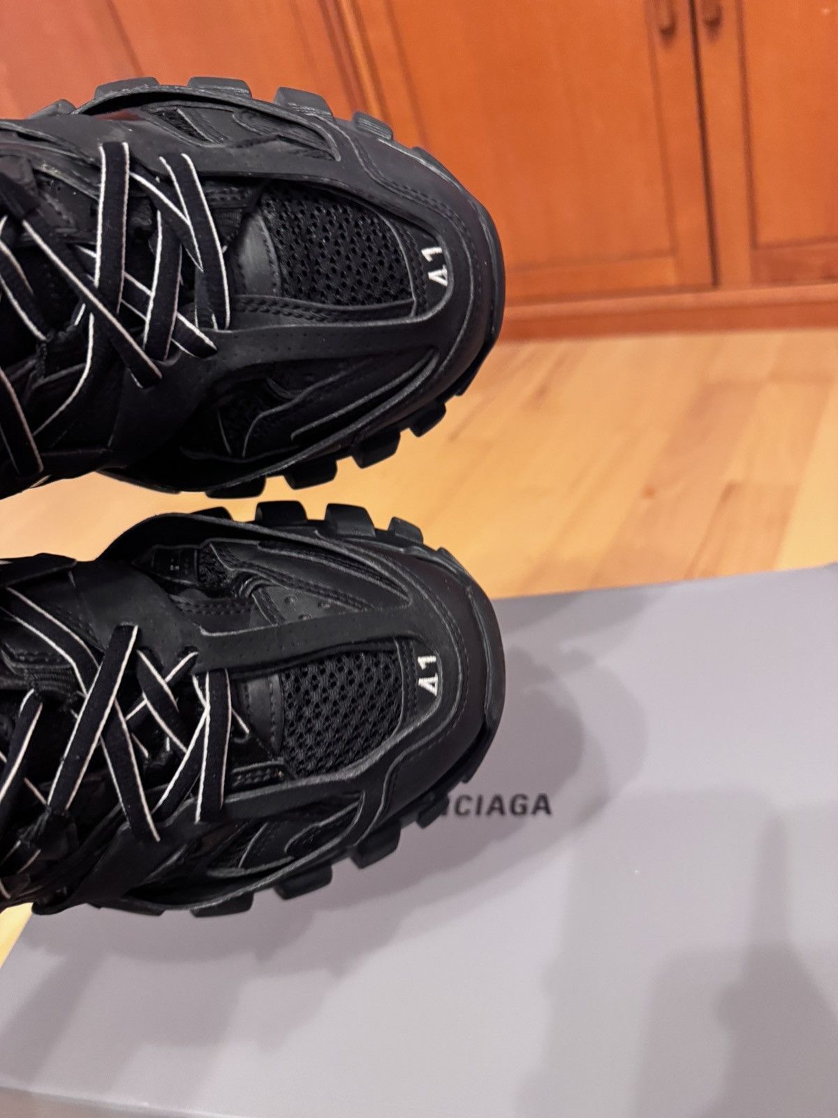 Balenciaga Balenciaga Track Triple Black Size US 8 / EU 41 - 11 Thumbnail
