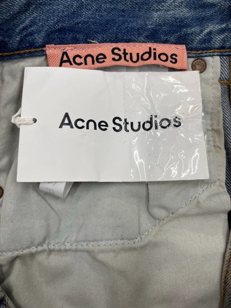 Acne Studios Acne Studios 2021M Heavy-Clay Worn Mid-Waist Zip Loose Stra Size US 32 / EU 48 - 4 Thumbnail