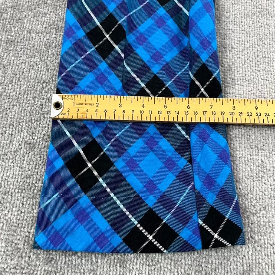 Vintage ROYAL & AWESOME Pants Mens 40x34 Blue Purple Plaid Golf Trousers Cocktail NEW Size US 40 / EU 56 - 7 Thumbnail
